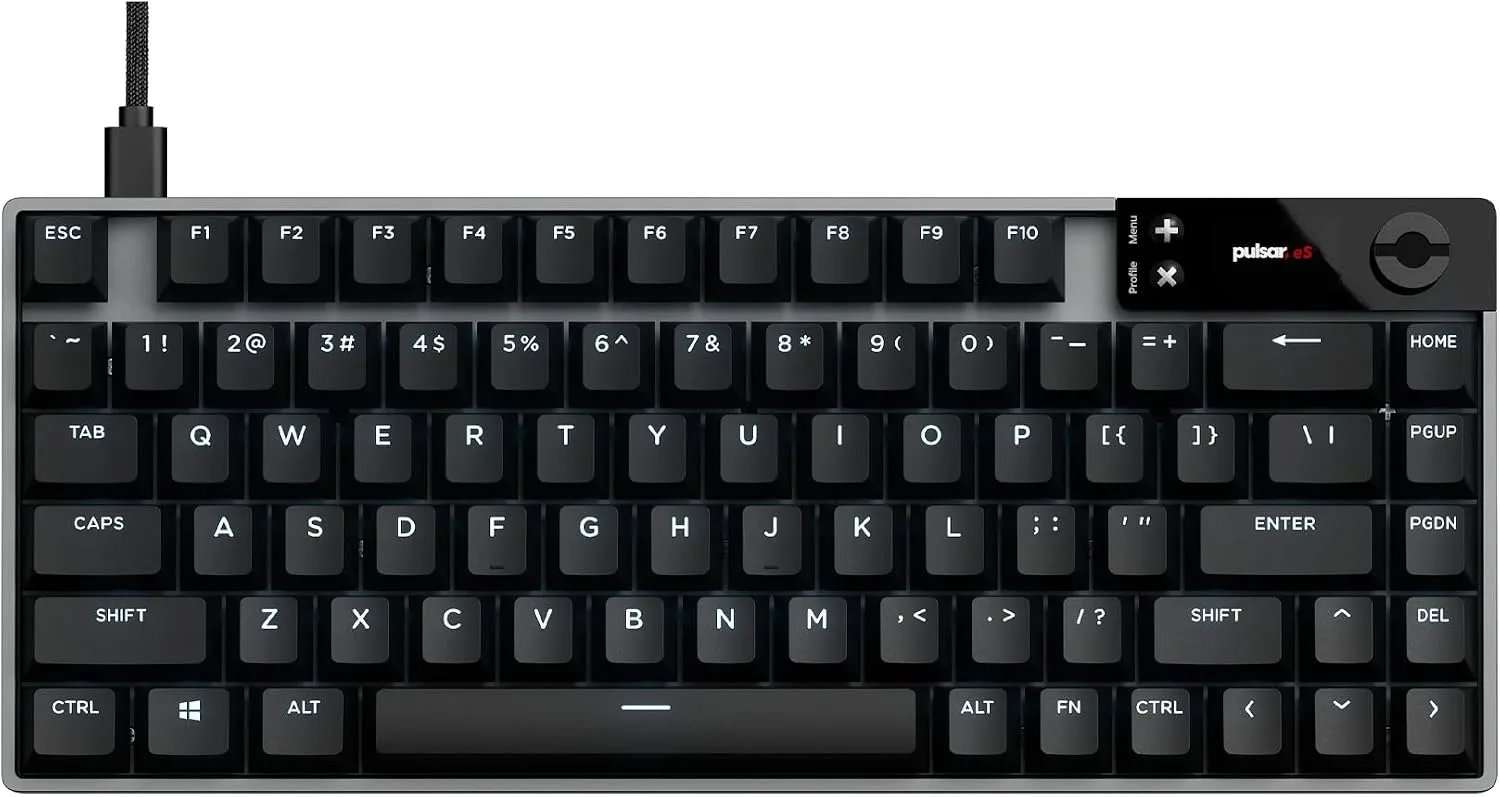 Pulsar eS HE 70 – Clavier Gaming Magnétique Hall Effect 8K